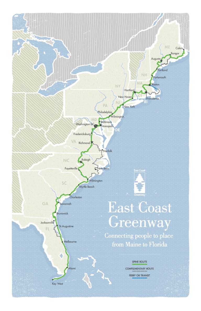 East Coast Greenway in DE - Delaware Greenways