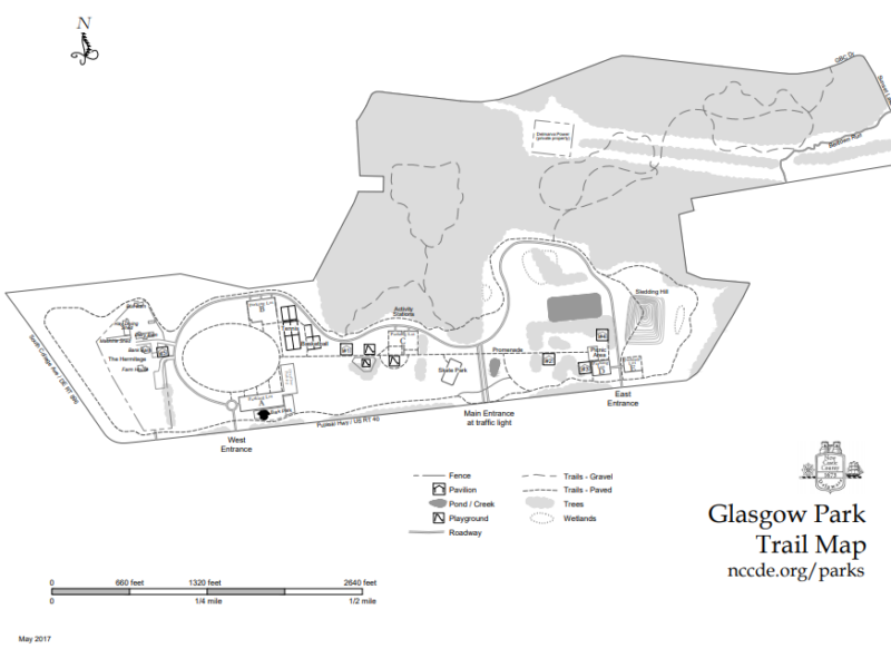 Glasgow Park Map Image